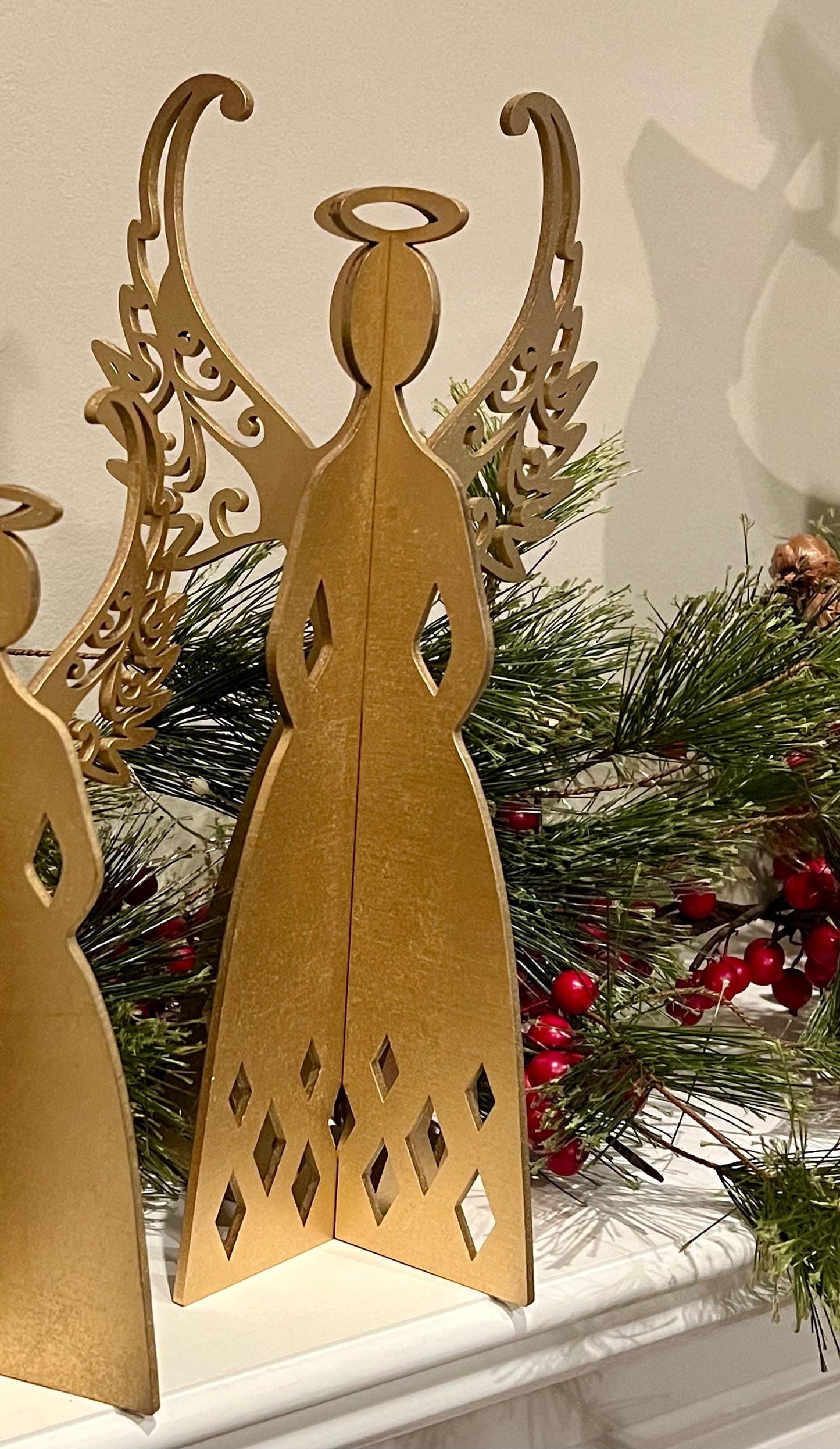 Tabletop Angel Holiday Decor