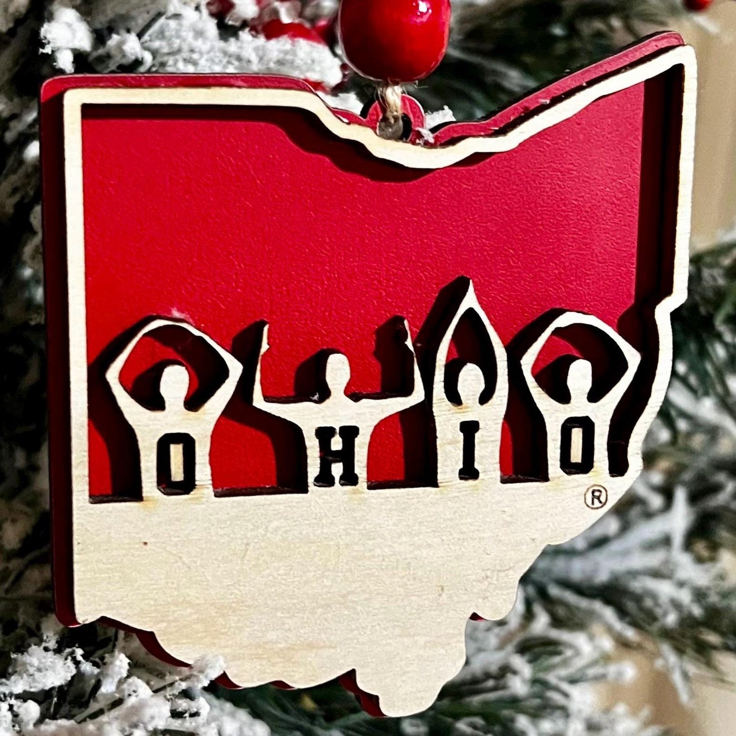 Ohio State University Christmas Ornament