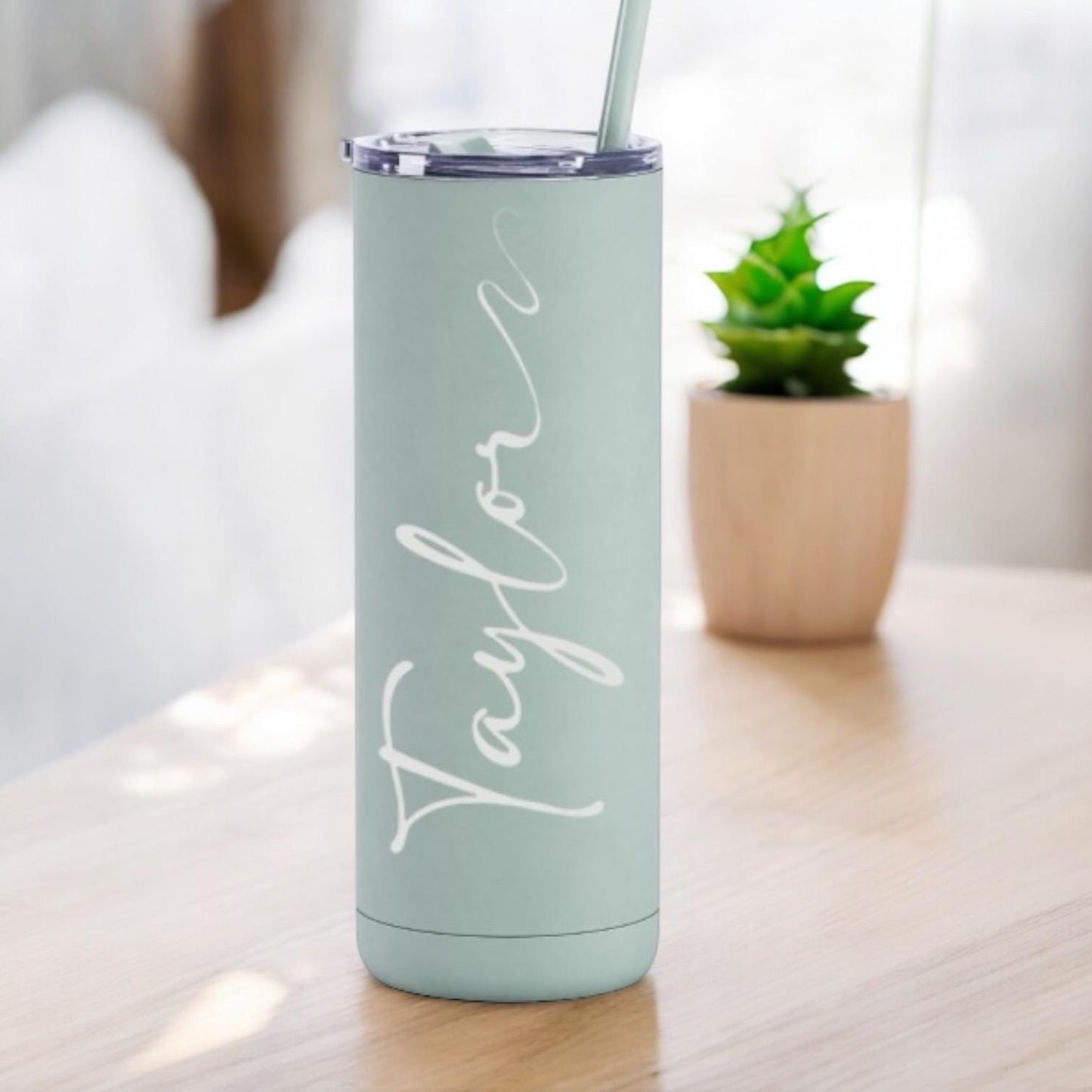 Maars soft matte engraved personalized 20oz individual tumbler