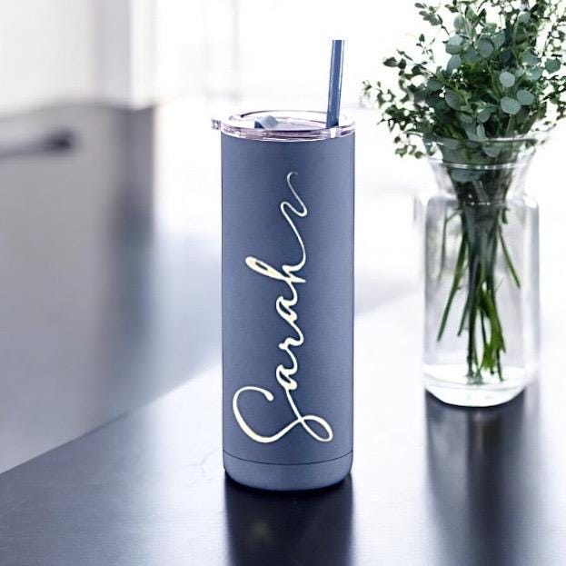Maars soft matte engraved personalized 20oz individual tumbler
