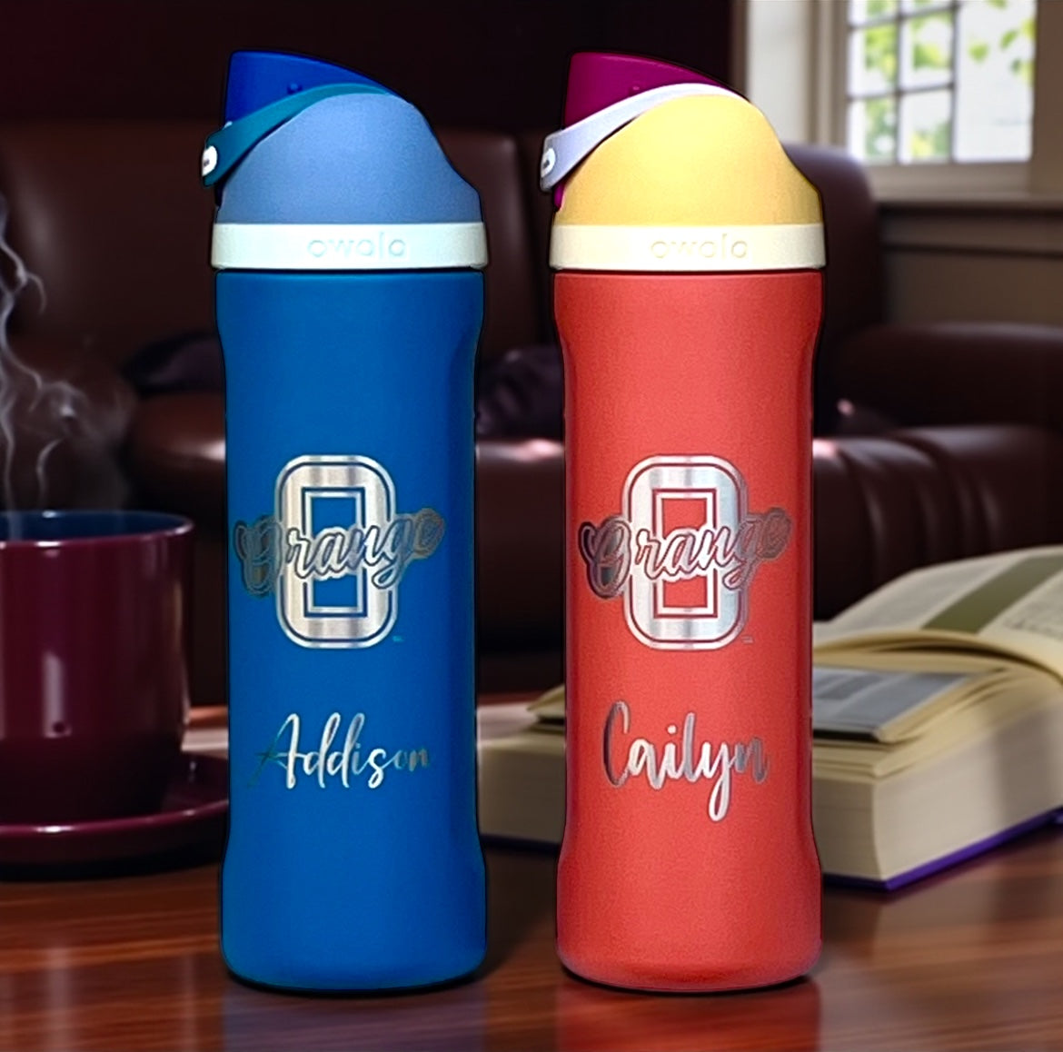 Limited Offer--Select Olentangy District High School Engraved Owala® FreeSip® 24oz Water Bottle
