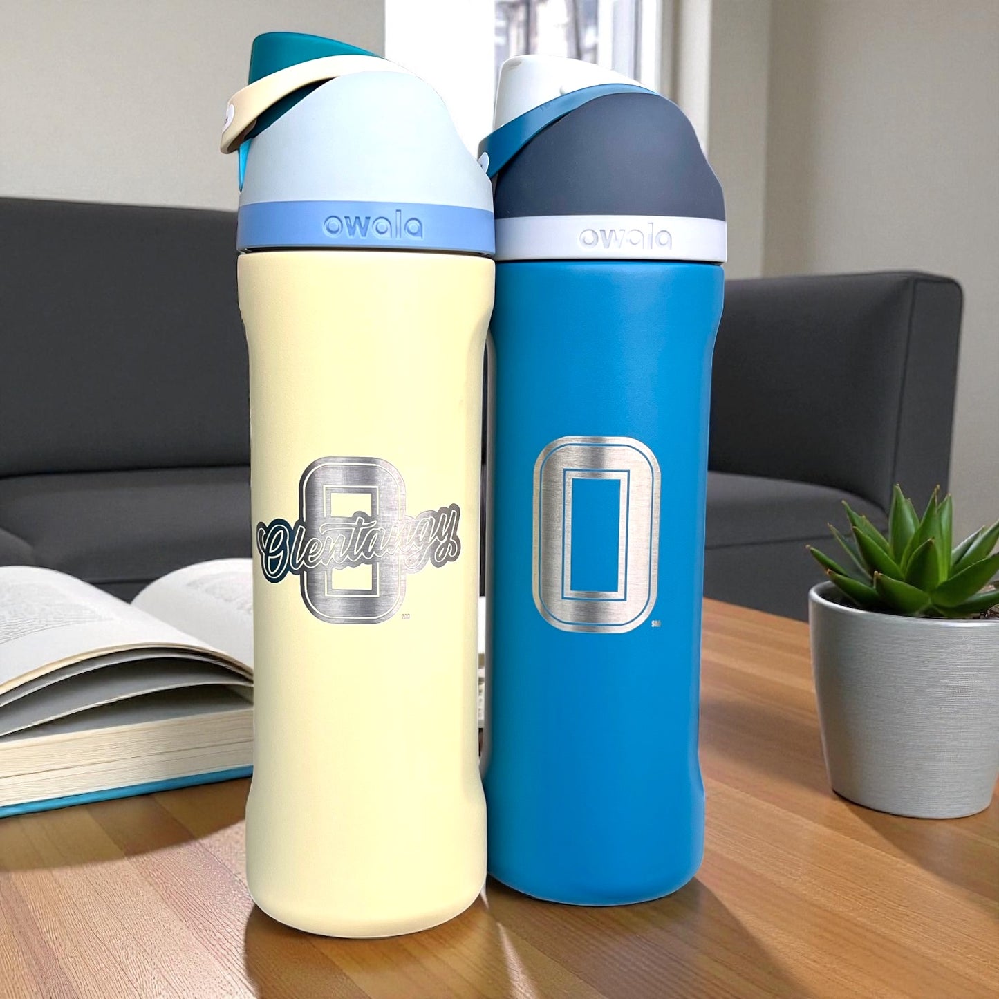 Limited Offer--Select Olentangy District High School Engraved Owala® FreeSip® 24oz Water Bottle