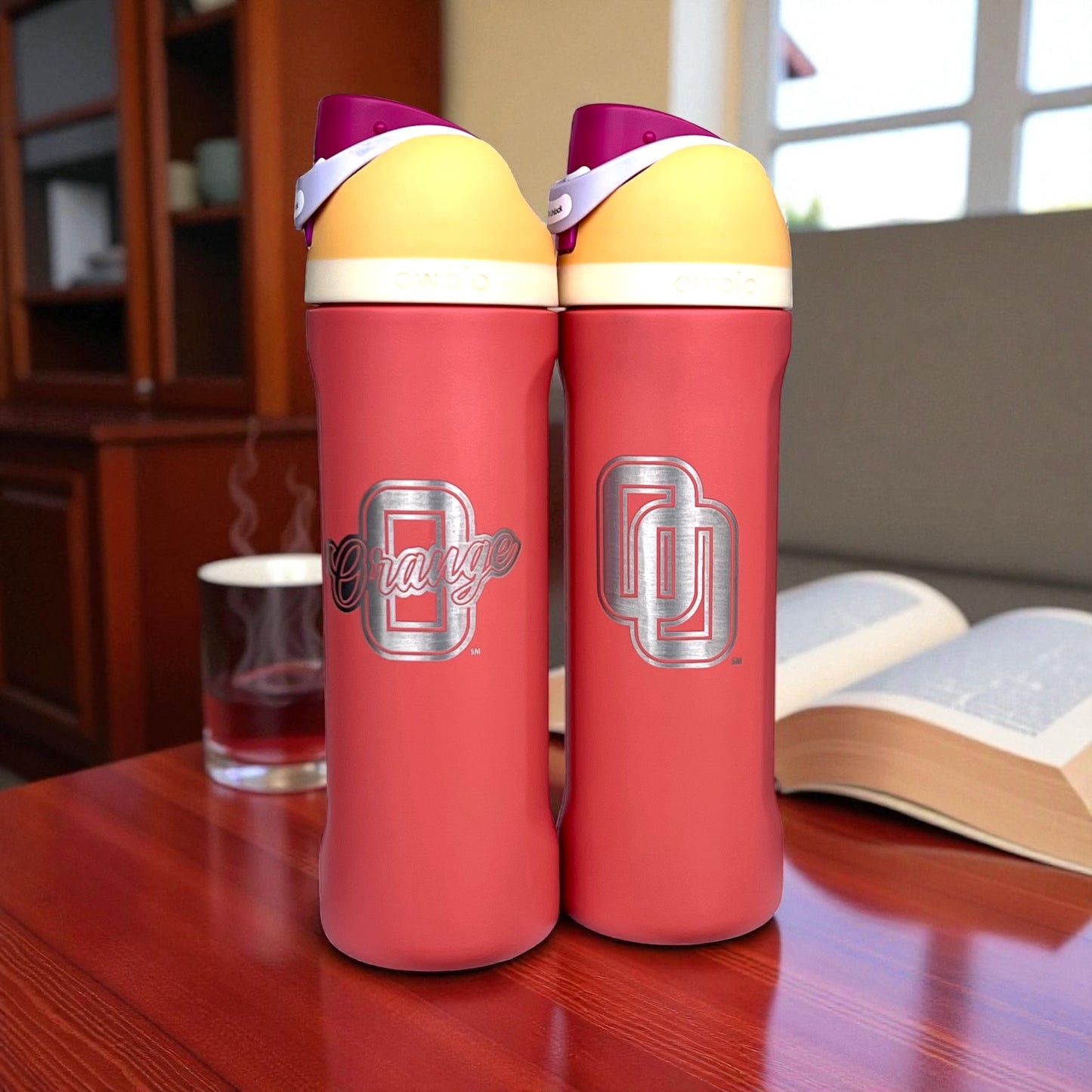 Limited Offer--Select Olentangy District High School Engraved Owala® FreeSip® 24oz Water Bottle