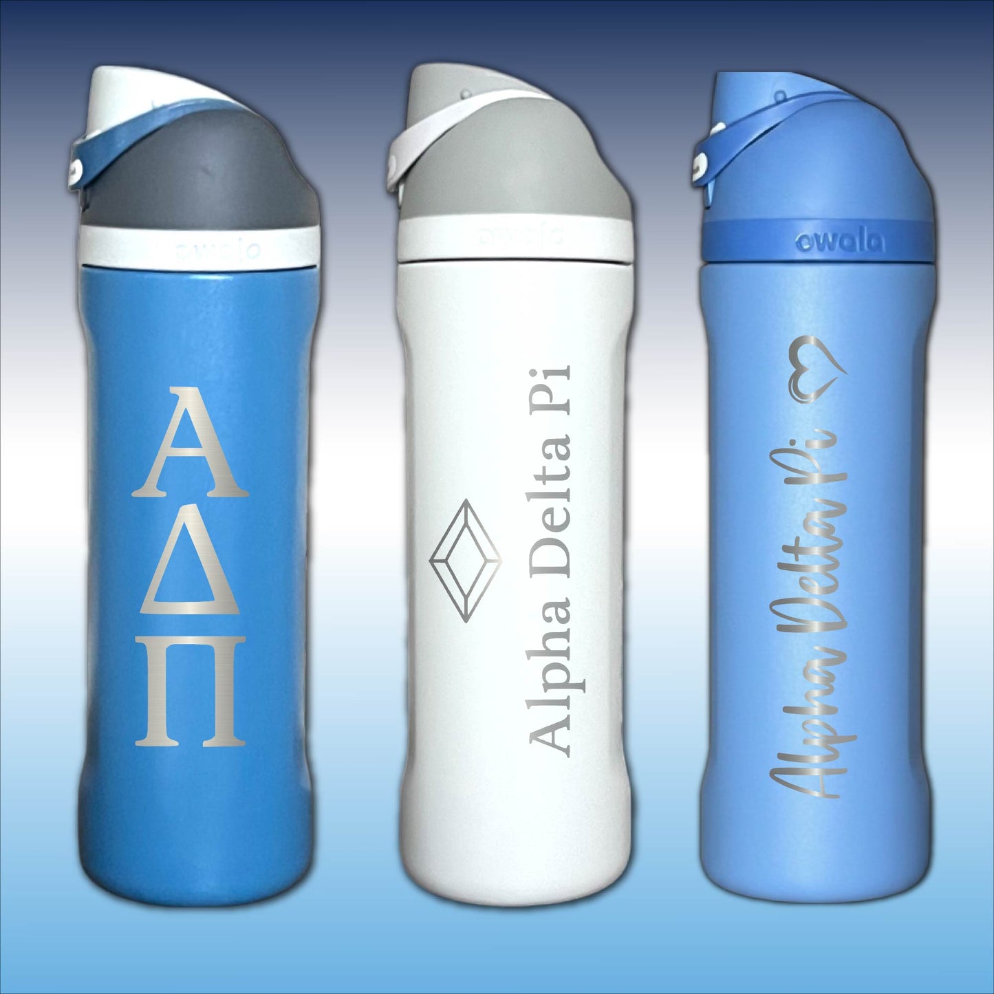 Alpha Delta Pi Owala FreeSip Water Bottle