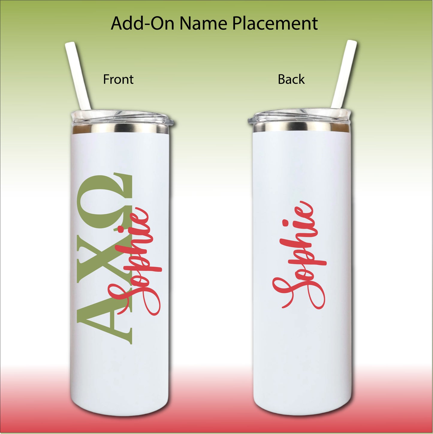 Second Side Engrave or Print Add-On