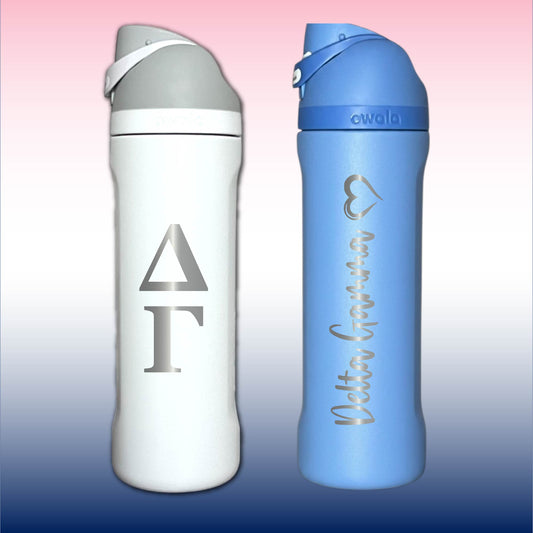 Delta Gamma Owala FreeSip Water Bottle