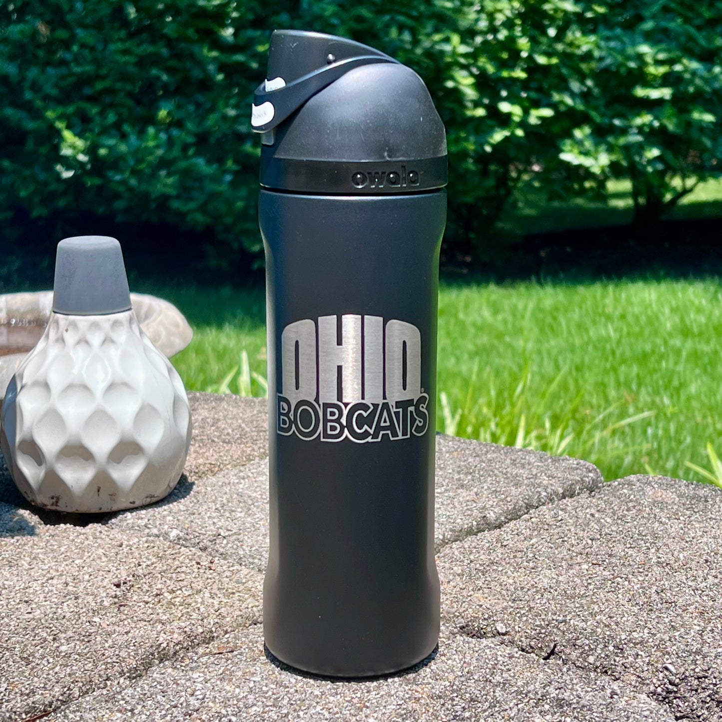 Ohio University Bobcats Owala 24oz FreeSip Engraved Water Bottle