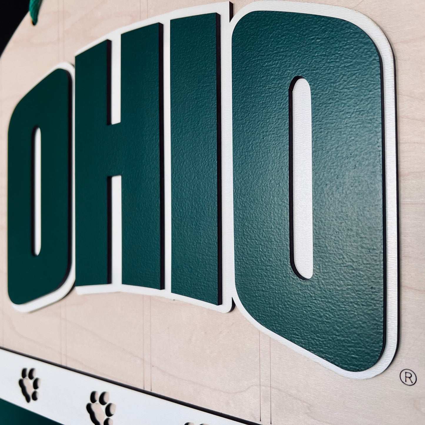 Ohio University Go Bobcats Door Hanger
