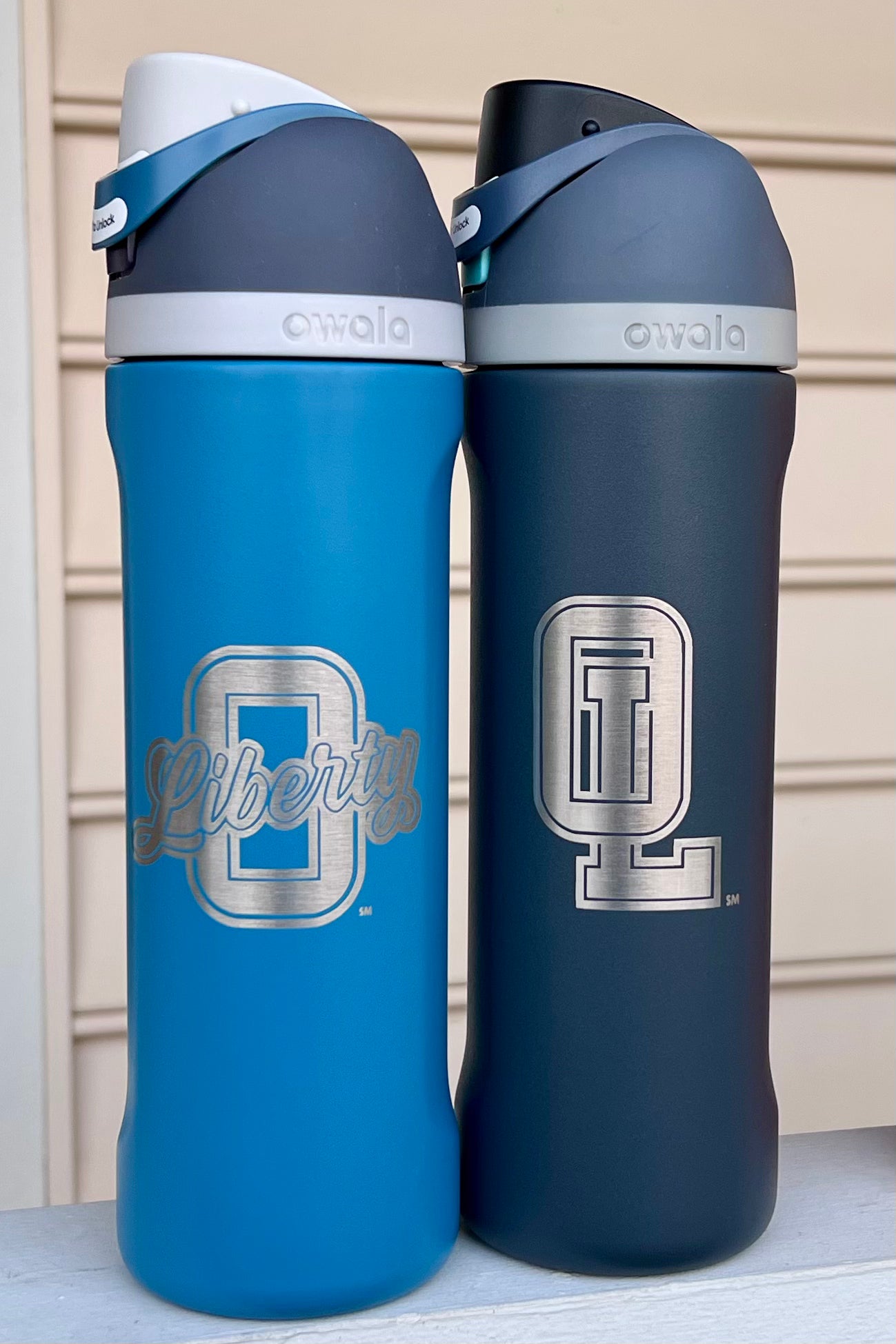 Olentangy District High Schools 24oz Personalized Engraved Owala FreeSip