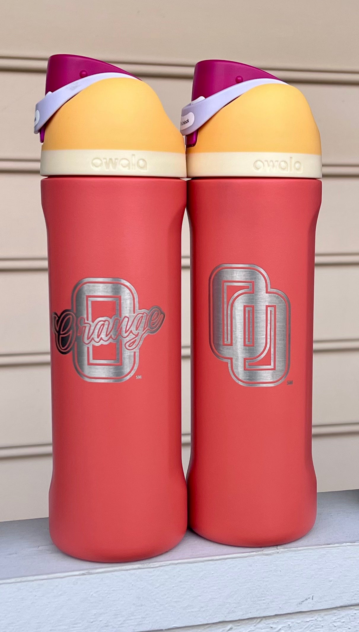 Olentangy District High Schools 24oz Personalized Engraved Owala FreeSip
