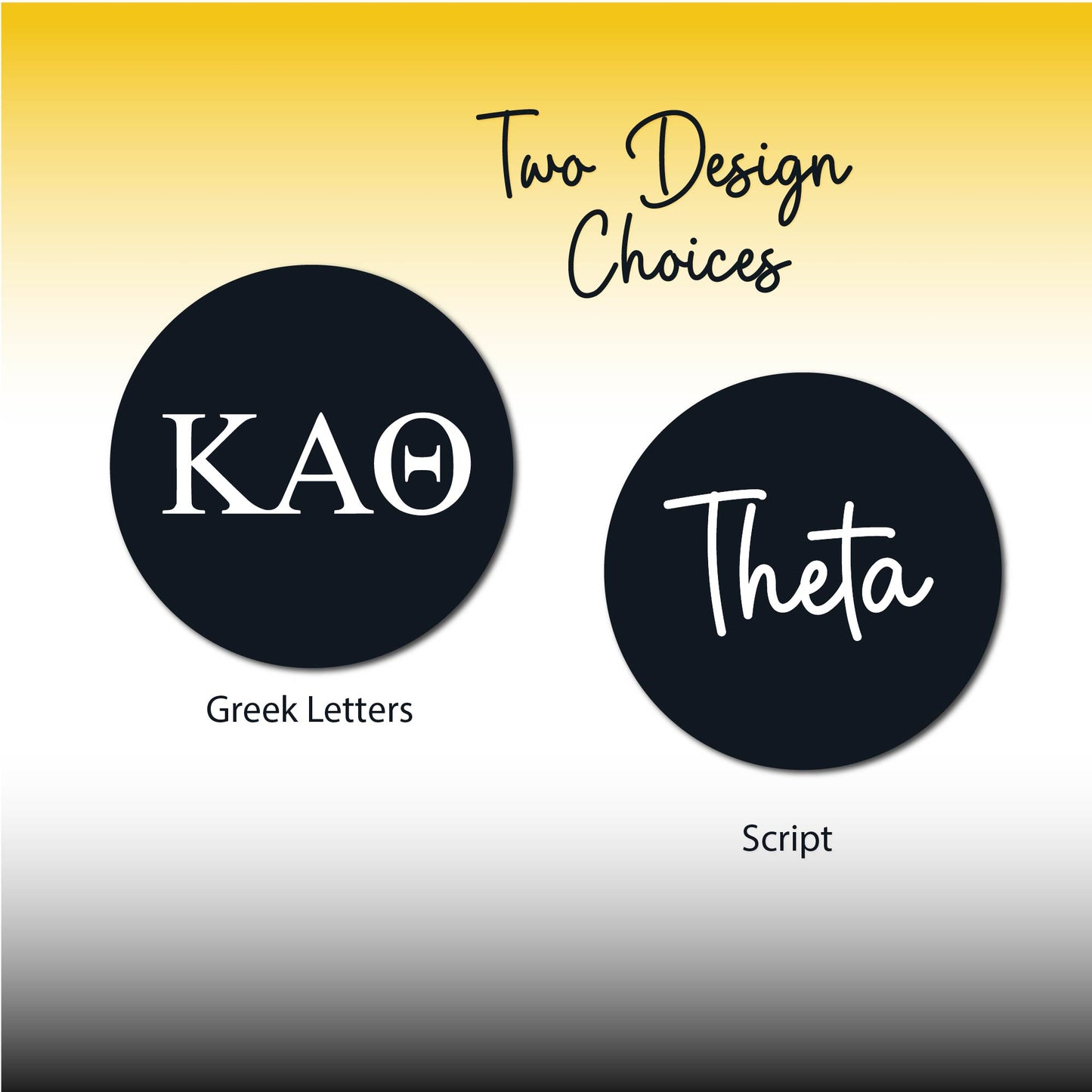 Kappa Alpha Theta Star Studded Tumbler Greek Letters or Name UV Printed Sorority Cup