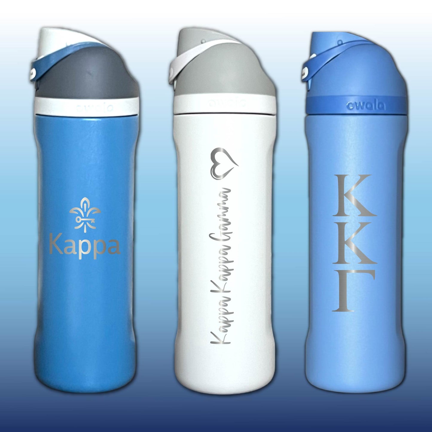 Kappa Kappa Gamma Owala FreeSip Water Bottle