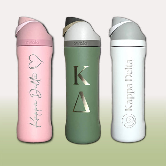Kappa Delta Owala FreeSip Water Bottle