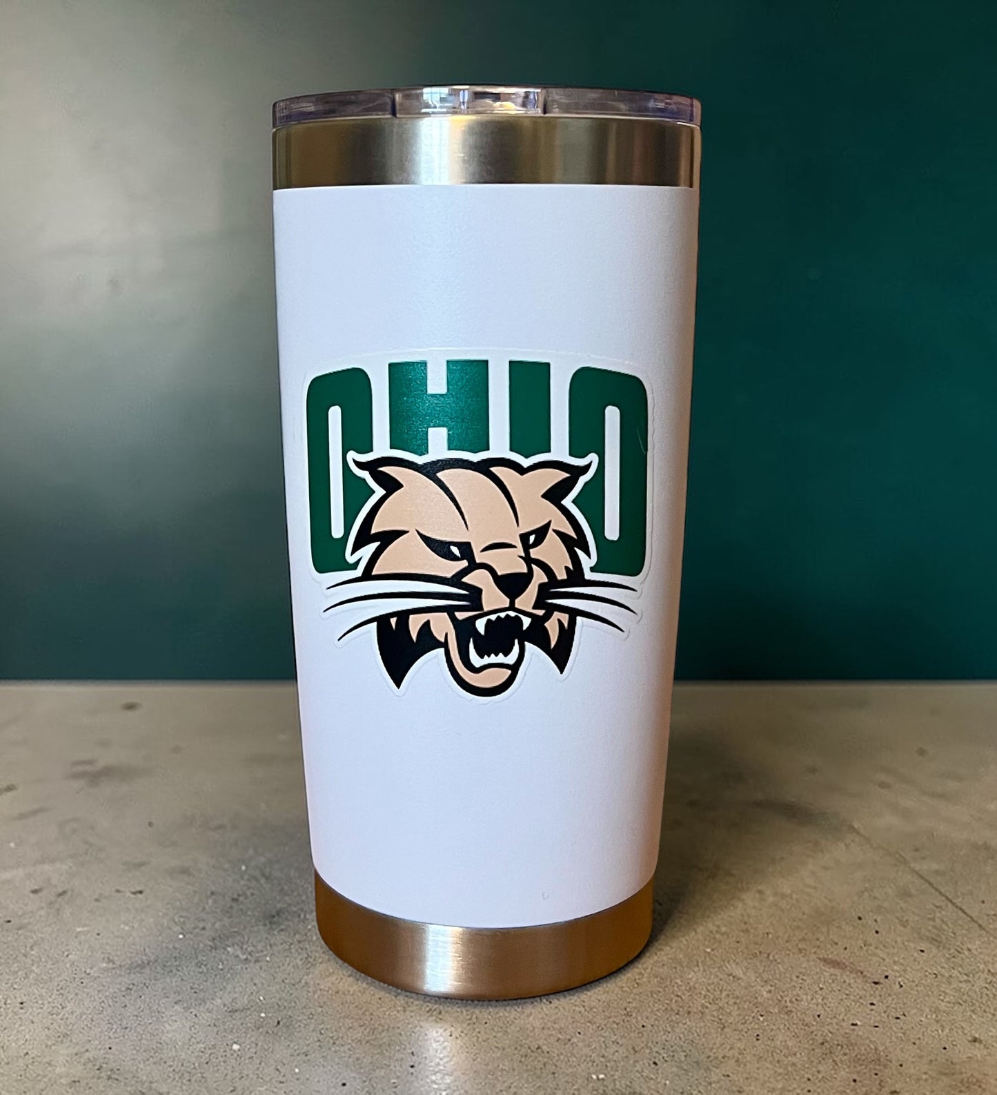 Ohio Bobcats Tumbler | Engraved or UV Printed | Graduation Gift