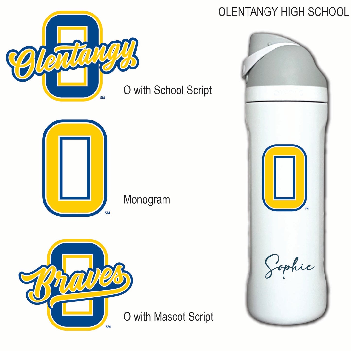 Owala® FreeSip® 24oz Water Bottle | Olentangy District High Schools