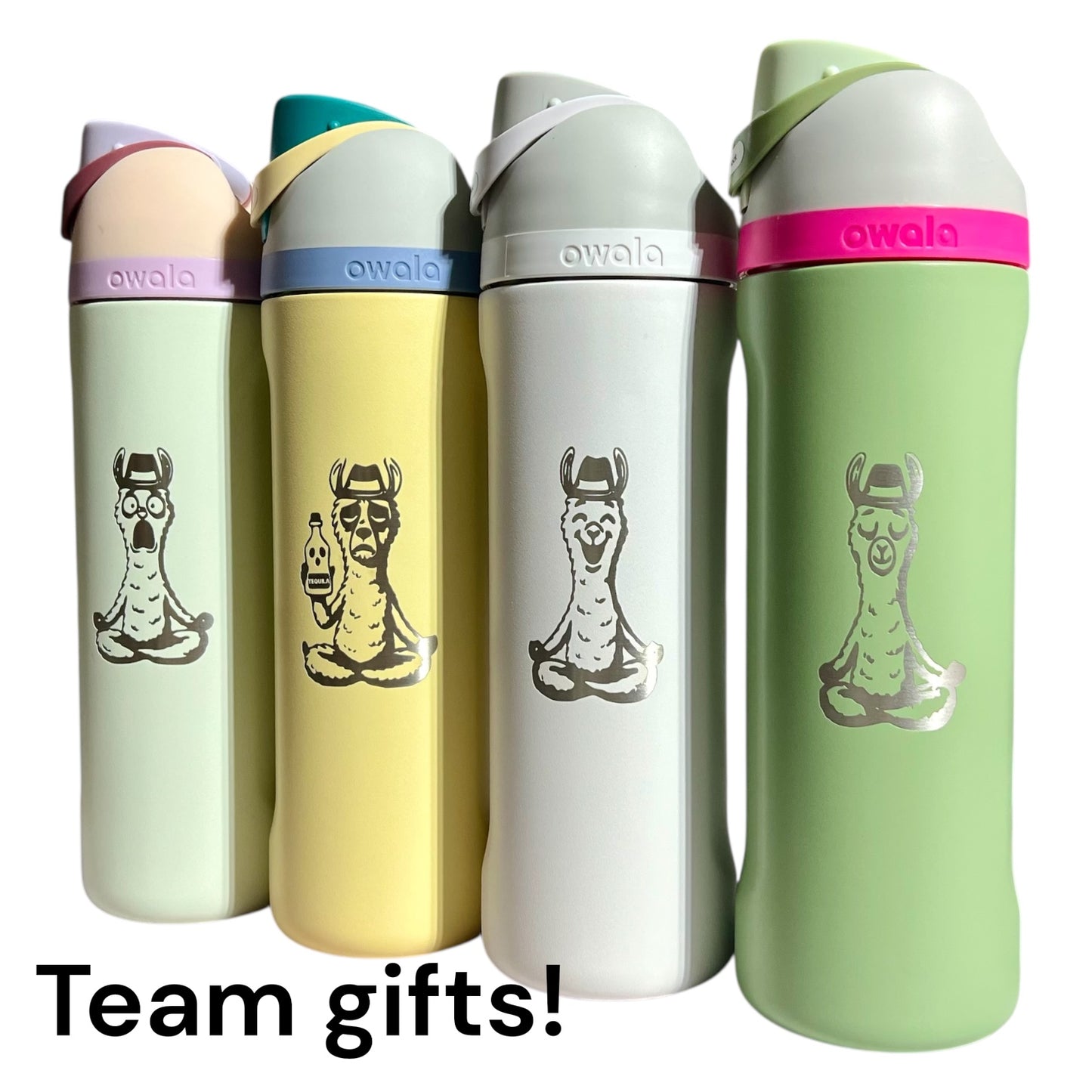 Personalized Owala Water Bottle | Custom Engraved FreeSip 24oz | Bulk Discounts