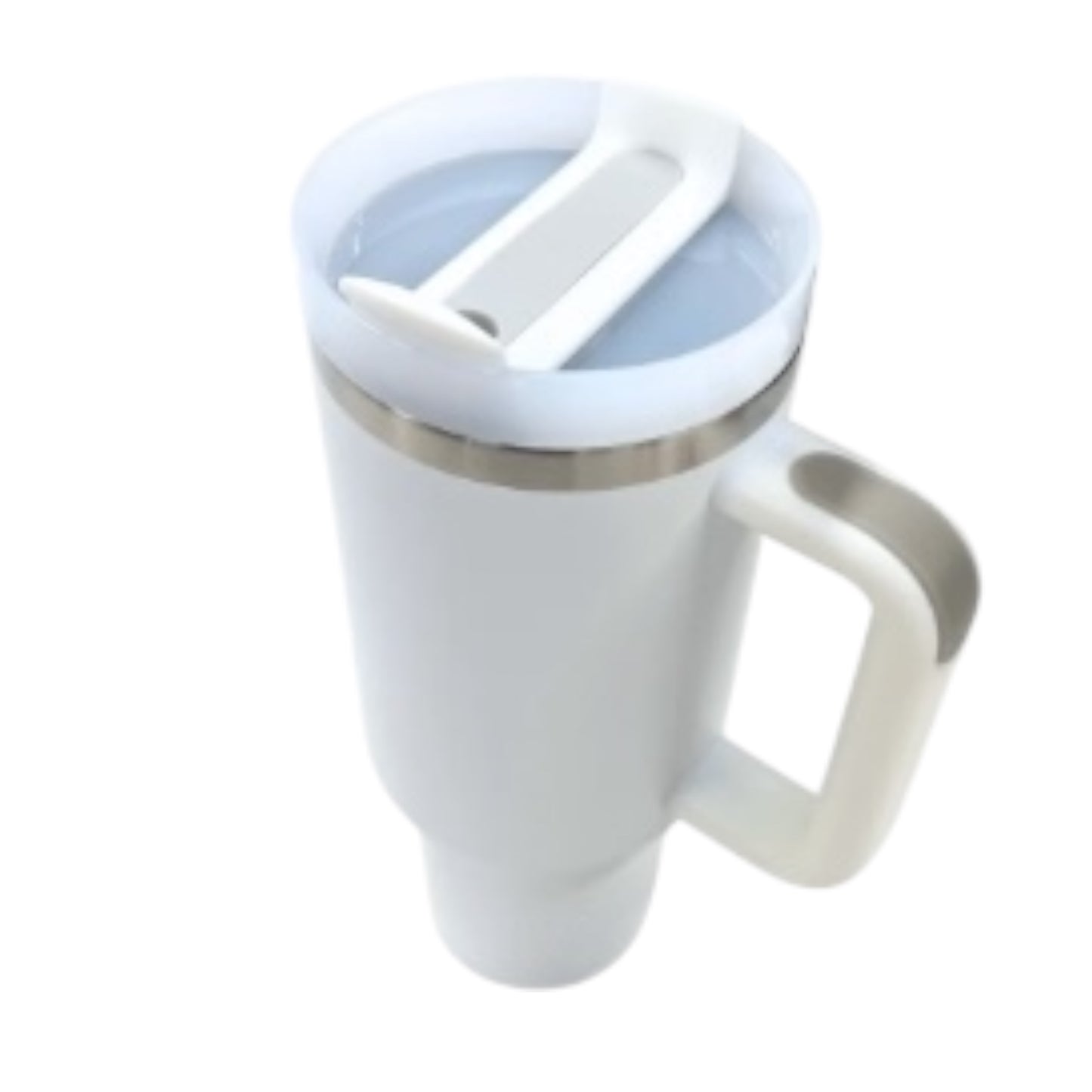 40oz Custom Engraved Stainless Steel Stanley-Style Tumbler
