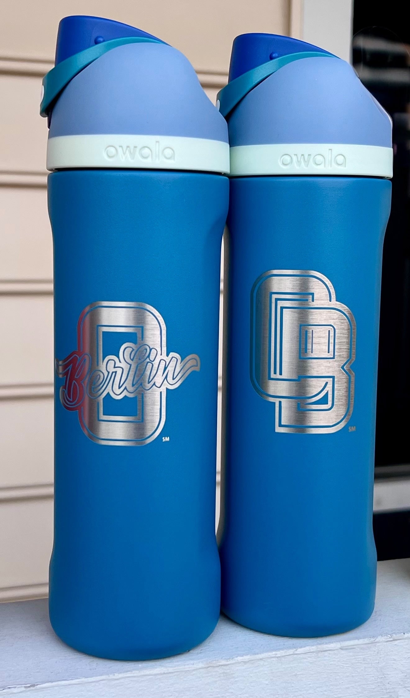 Olentangy District High Schools 24oz Personalized Engraved Owala FreeSip