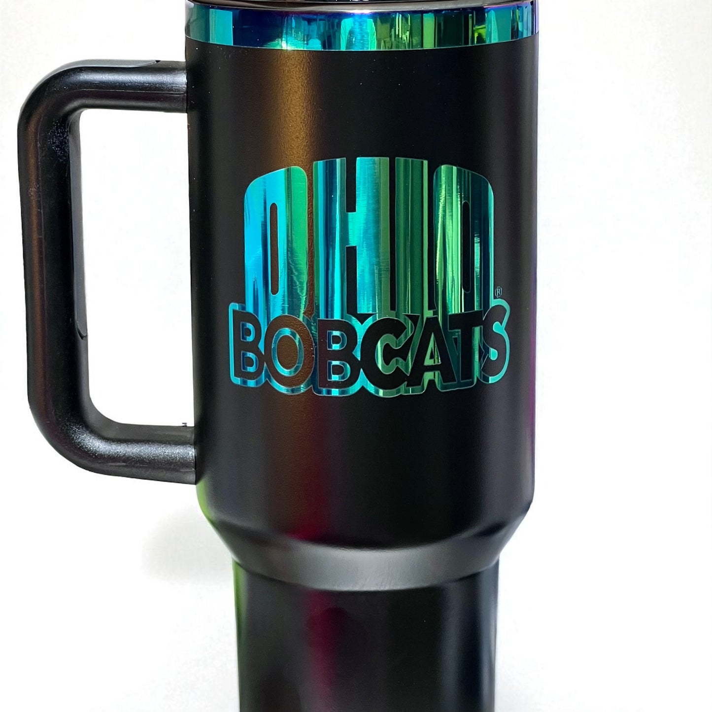 Ohio University Bobcats 40oz Stanley-style tumbler