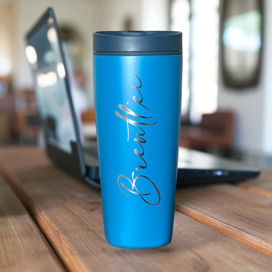 Personalized Engraved 20oz Owala Leakproof SmoothSip Slider in high dive color