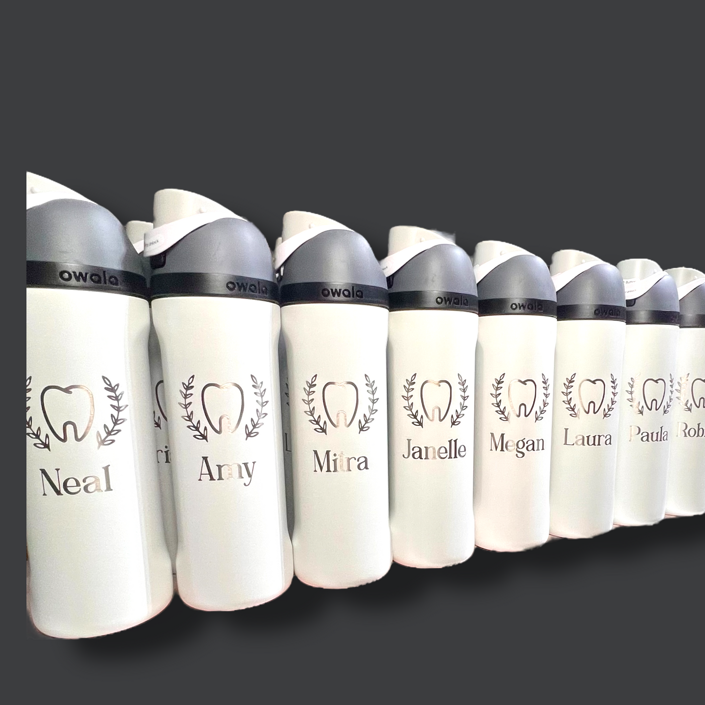 Custom Logo Owala FreeSip Bottle | Engraved or UV Printed Team Corporate Gift