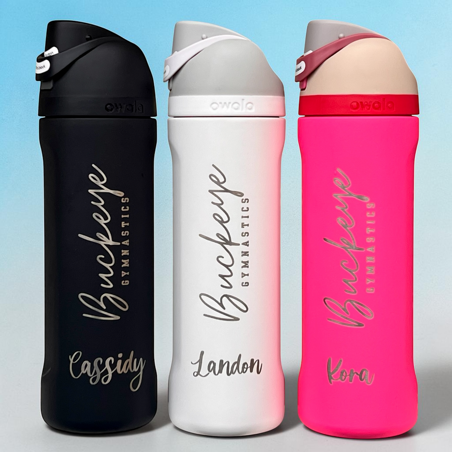 Custom Logo Owala FreeSip Bottle | Engraved or UV Printed Team Corporate Gift