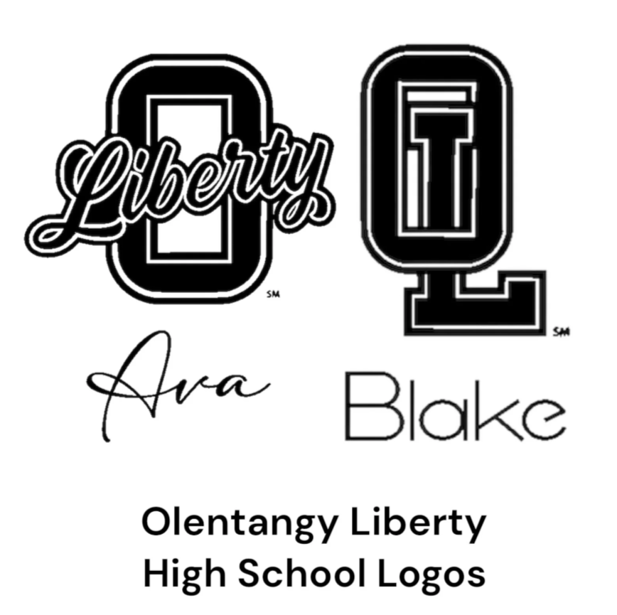 Olentangy District High Schools 24oz Personalized Engraved Owala FreeSip