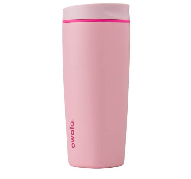 Personalized Engraved 20oz Owala Leakproof SmoothSip Slider in pucker up color