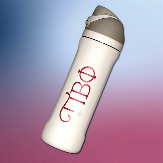 Pi Beta Phi Logo Owala Water Bottle | 3 Sizes | UV Printed