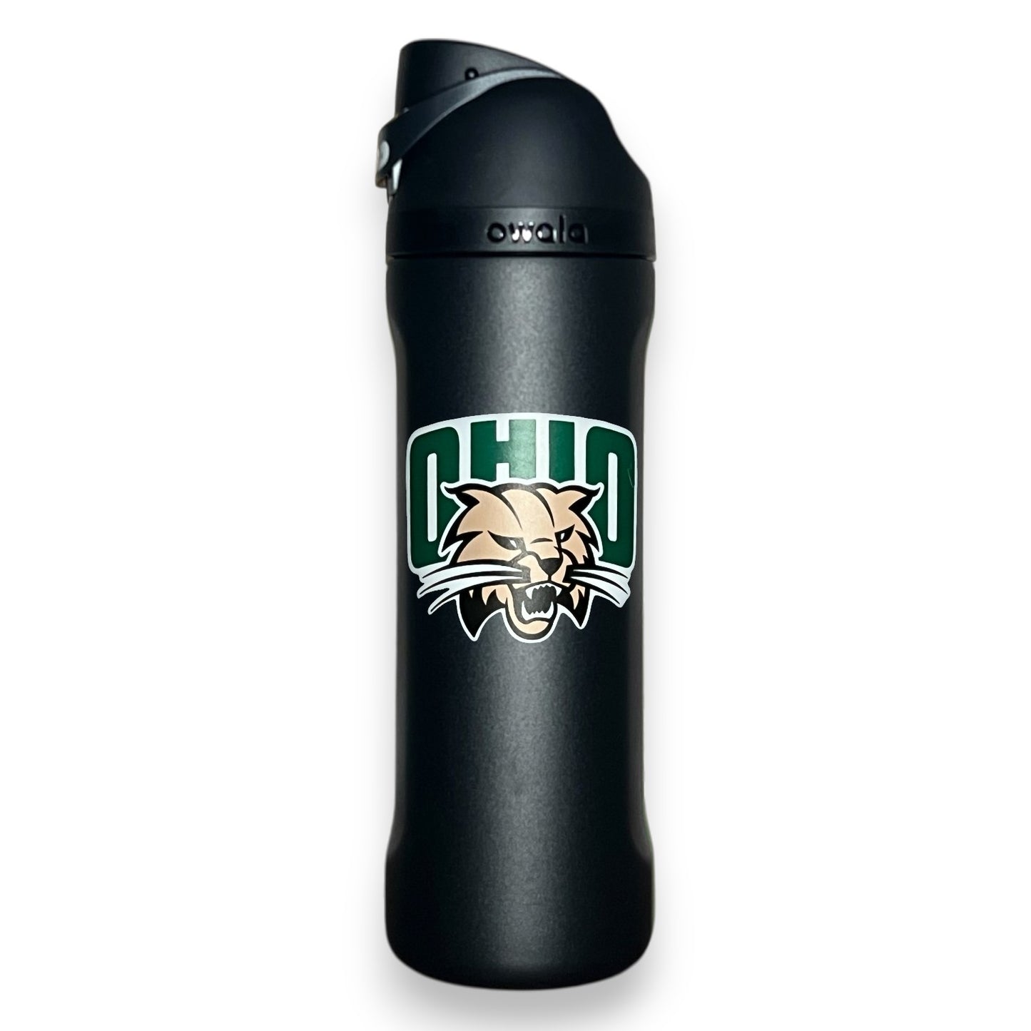 Ohio University Bobcats Owala 24oz FreeSip Engraved Water Bottle