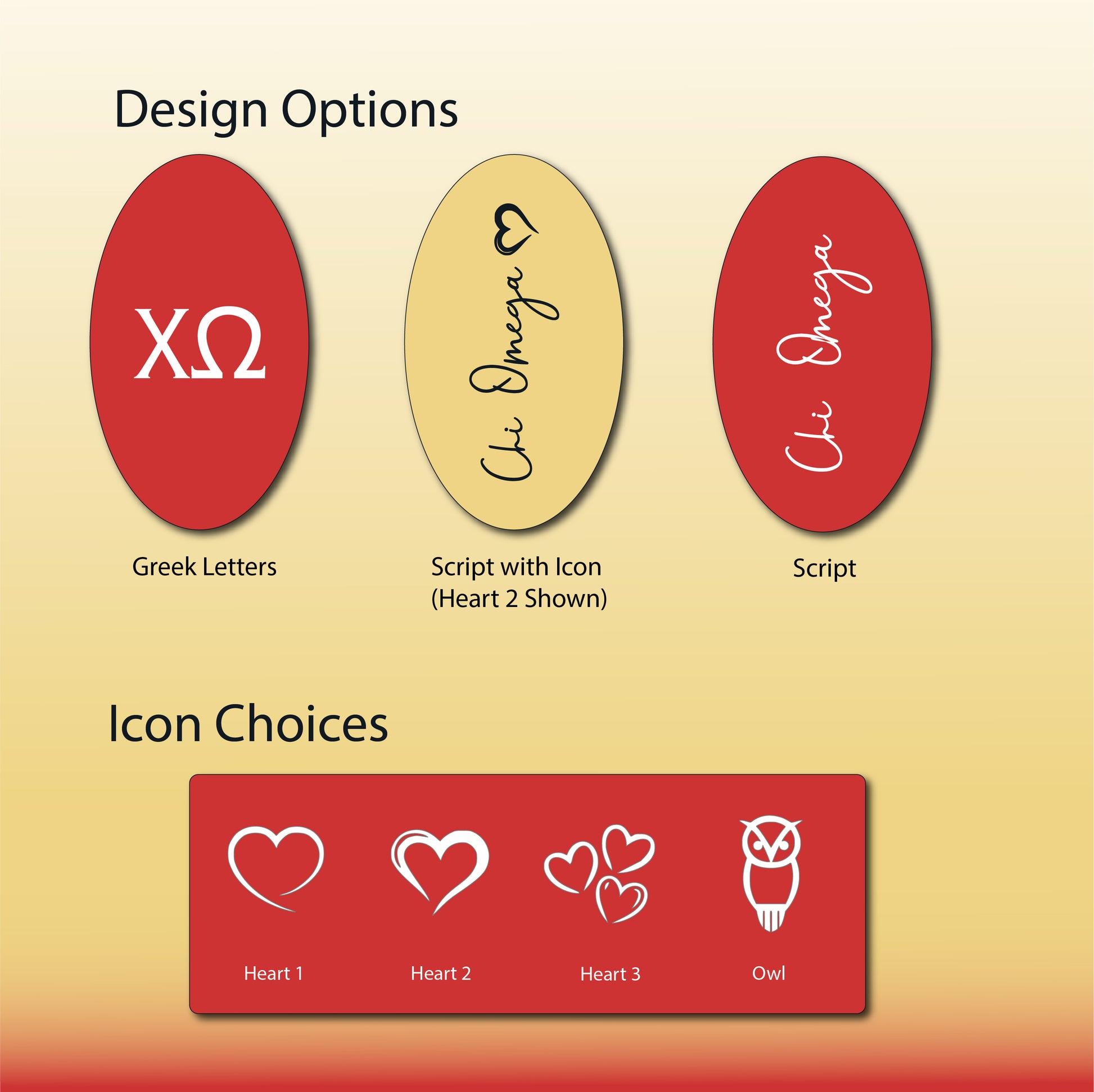 XO designs and icons