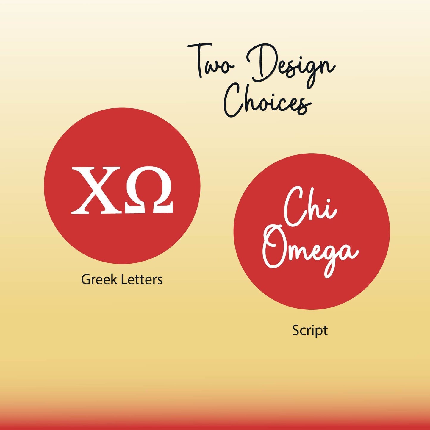 Chi Omega Star Studded Tumbler Greek Letters or Name UV Printed Sorority Cup