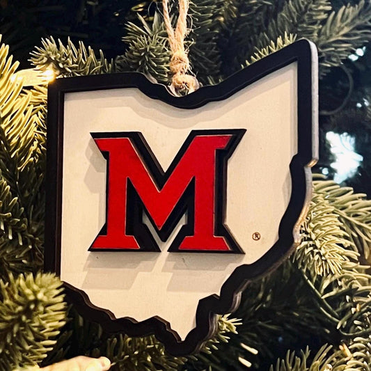 Miami University Christmas Ornament