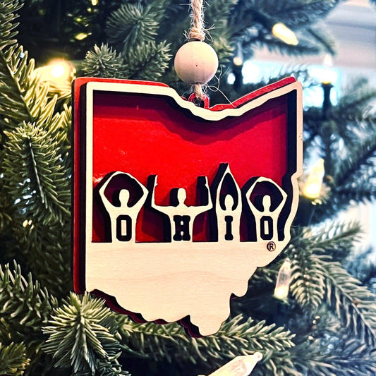 Ohio State University Christmas Ornament