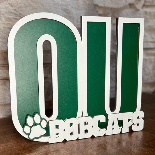 OU Bobcats Sign