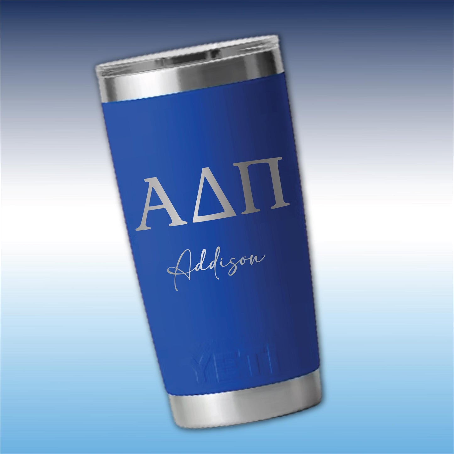 Personalized Alpha Delta Pi YETI | Engraved ADPi Sorority 20oz Rambler
