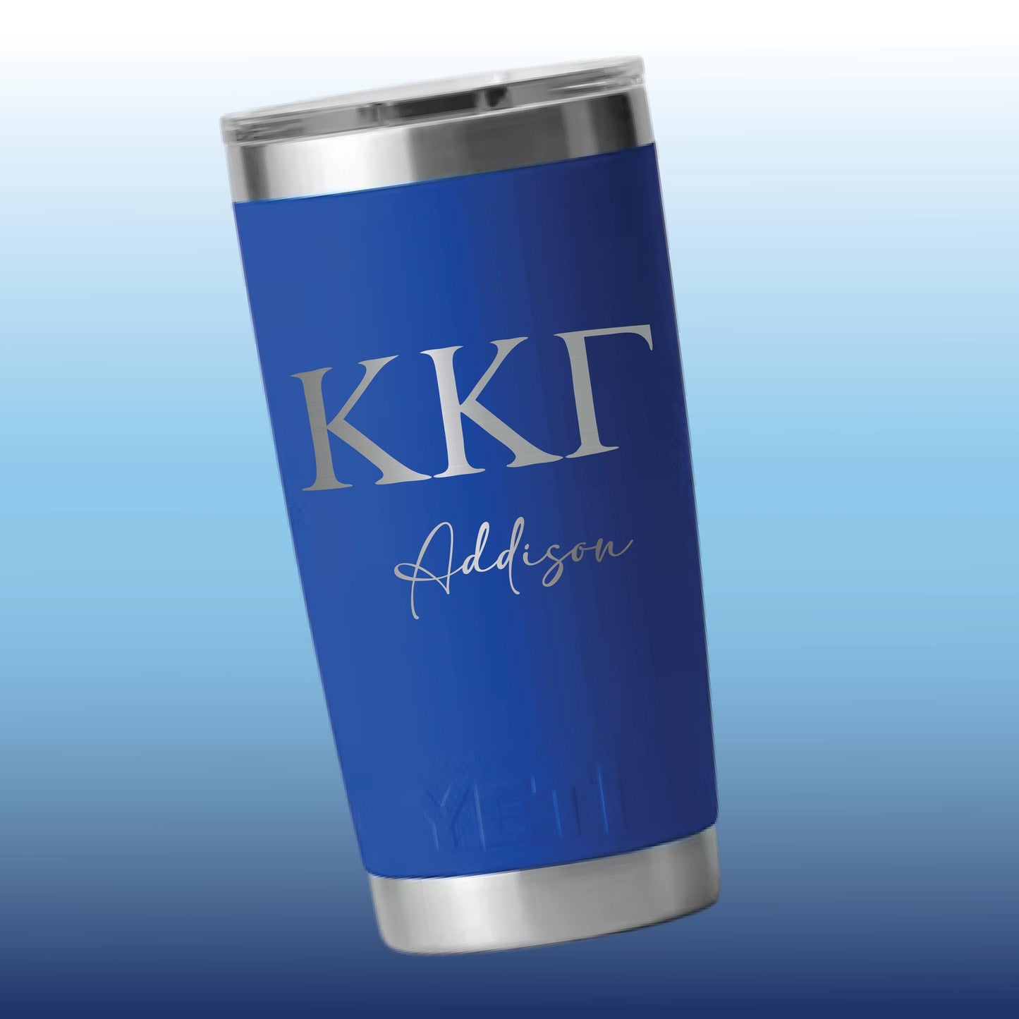Personalized Kappa Kappa Gamma YETI | Engraved KKG Sorority 20oz Rambler