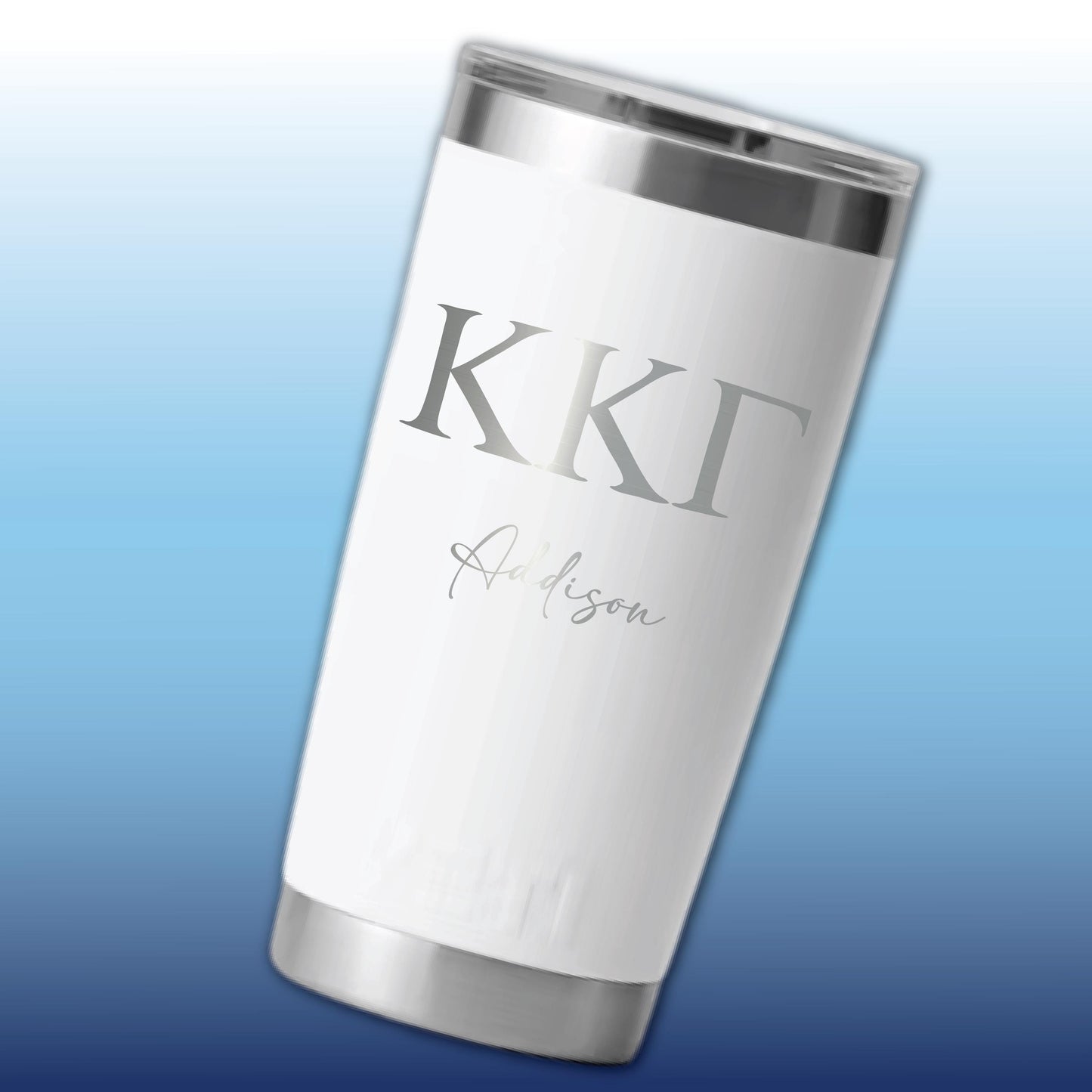 Personalized Kappa Kappa Gamma YETI | Engraved KKG Sorority 20oz Rambler